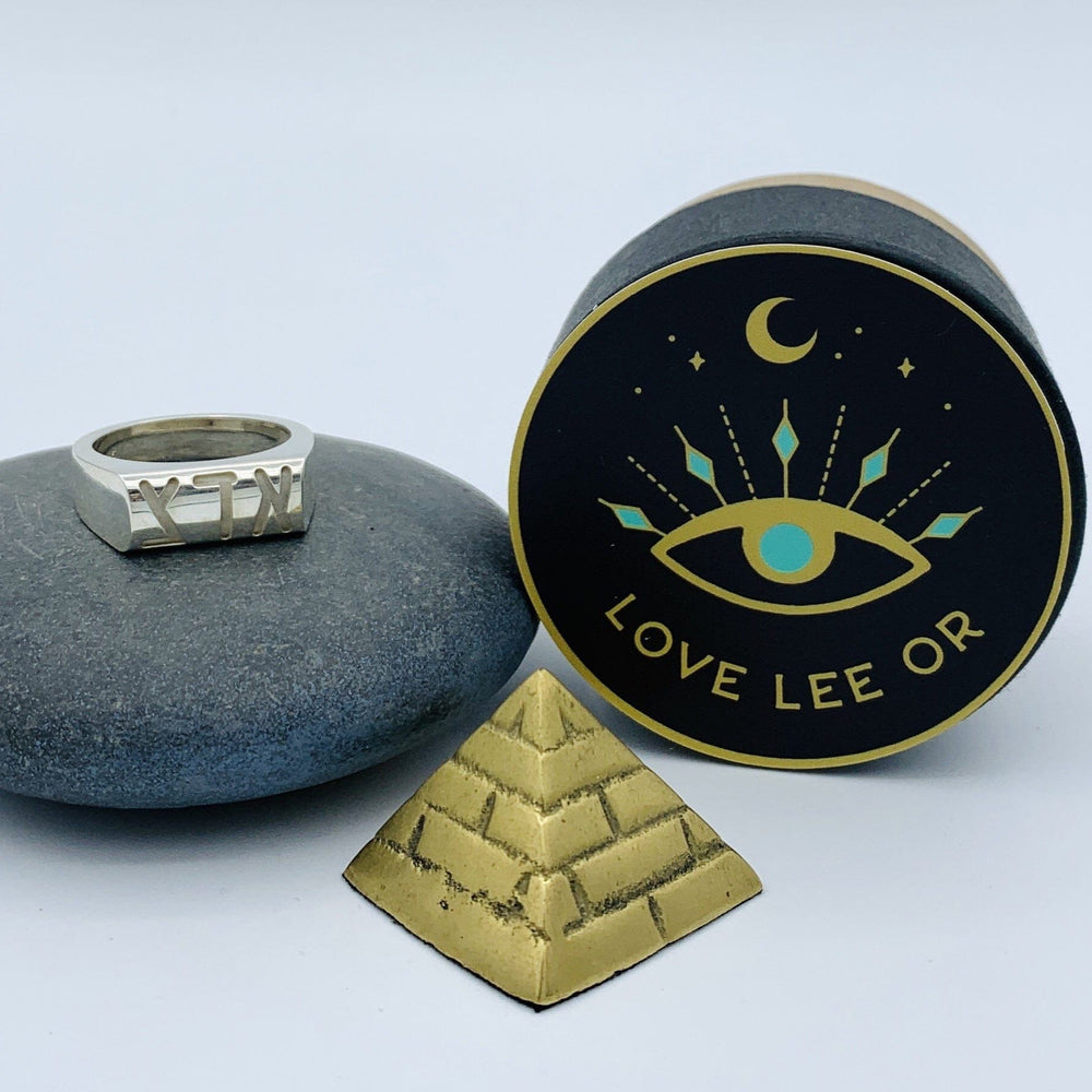 LOVE LEE OR Ring Alef-Taf Ring // 1-3 Characters