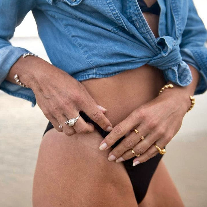 LOVE LEE OR Bracelet Cone Shell Cuff