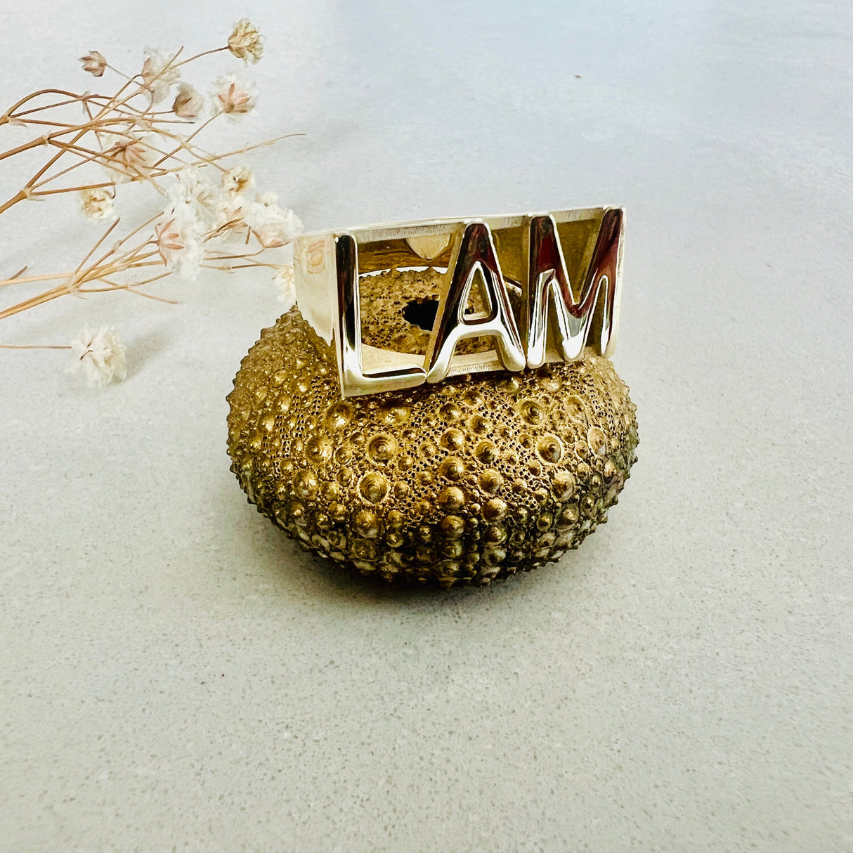 LoveLeeOr Ring Mama G 'Monogram' (MGM) // Custom 3 Characters