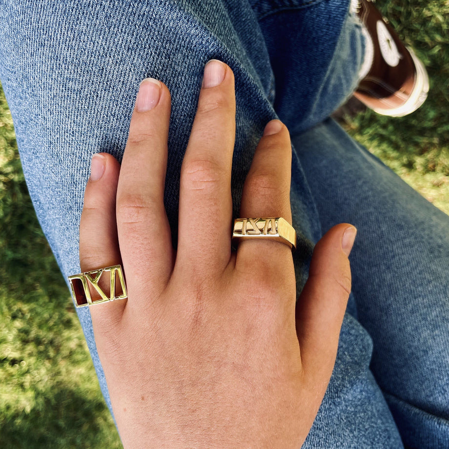Cool Dude Ring In Gold |